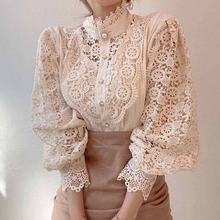 Lucy Lace Blouse | Klassiek, elegant & super cute!