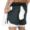 X-Fit Running Shorts | Incl. Telefoonzak & Sleuf voor Shirt