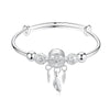 Zilveren Dreamcatcher armband