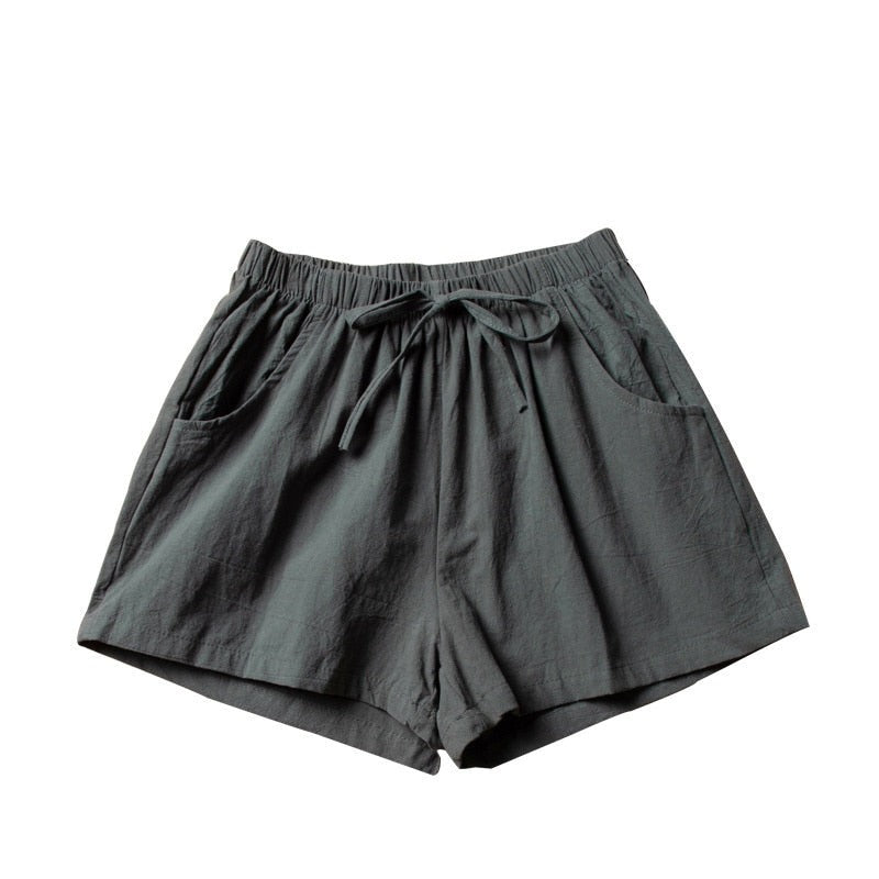 Lindy Shorts | Hoge kwaliteit linnen & katoen