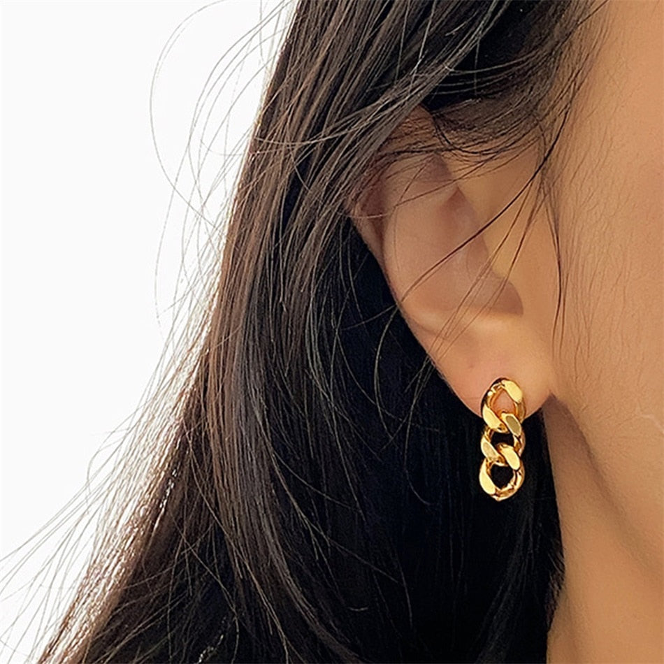 Gold Chain Earrings | Maak je outfit af met deze prachtige oorbellen