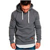 Vardi Dante™ | Casual Hoodie voor Heren - Met Buidelzak en Wit Koord