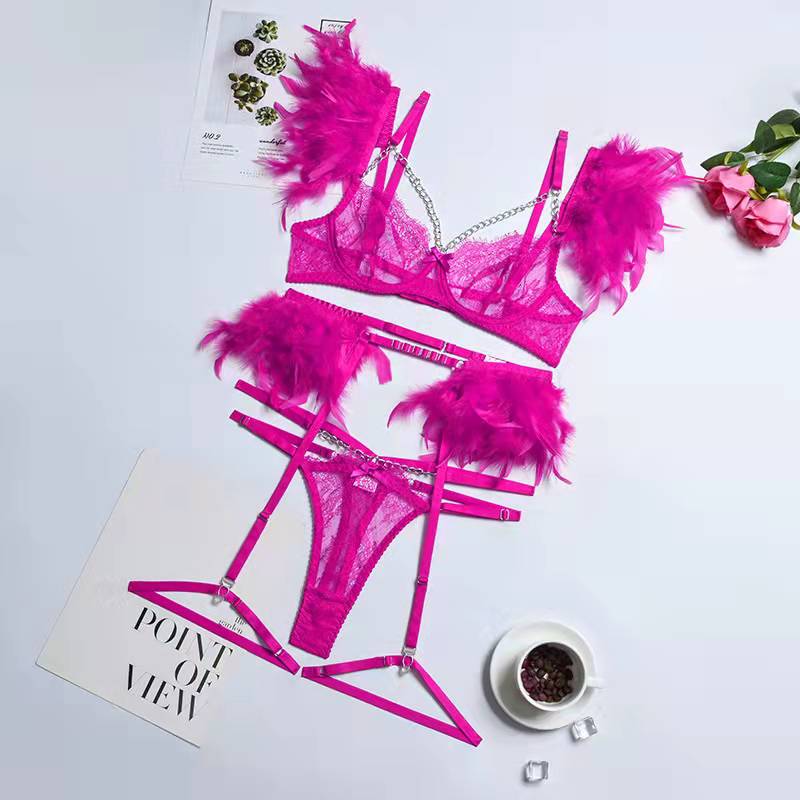 Vardi Dante™ Mirella 3-delige lingerieset | Een sexy set met unieke details