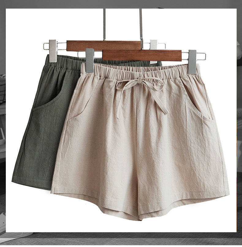 Lindy Shorts | Hoge kwaliteit linnen & katoen