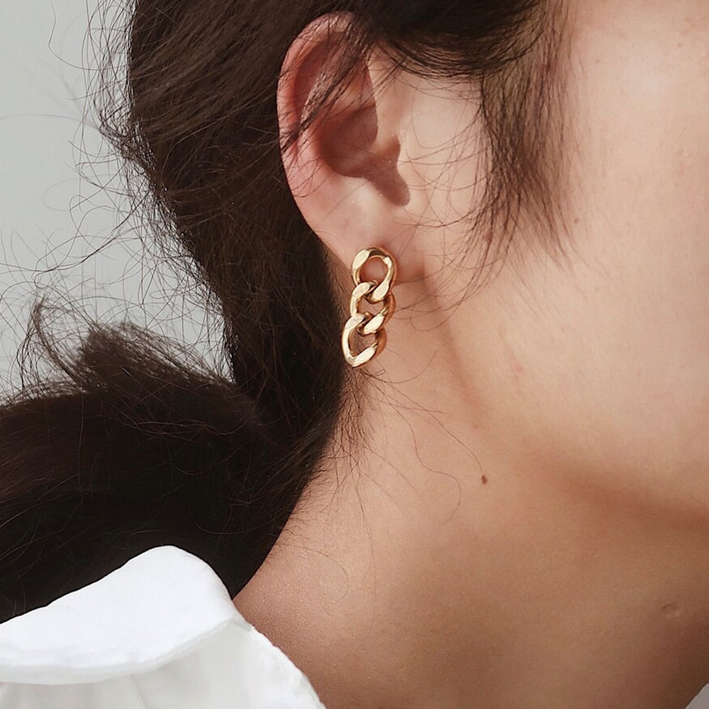 Gold Chain Earrings | Maak je outfit af met deze prachtige oorbellen