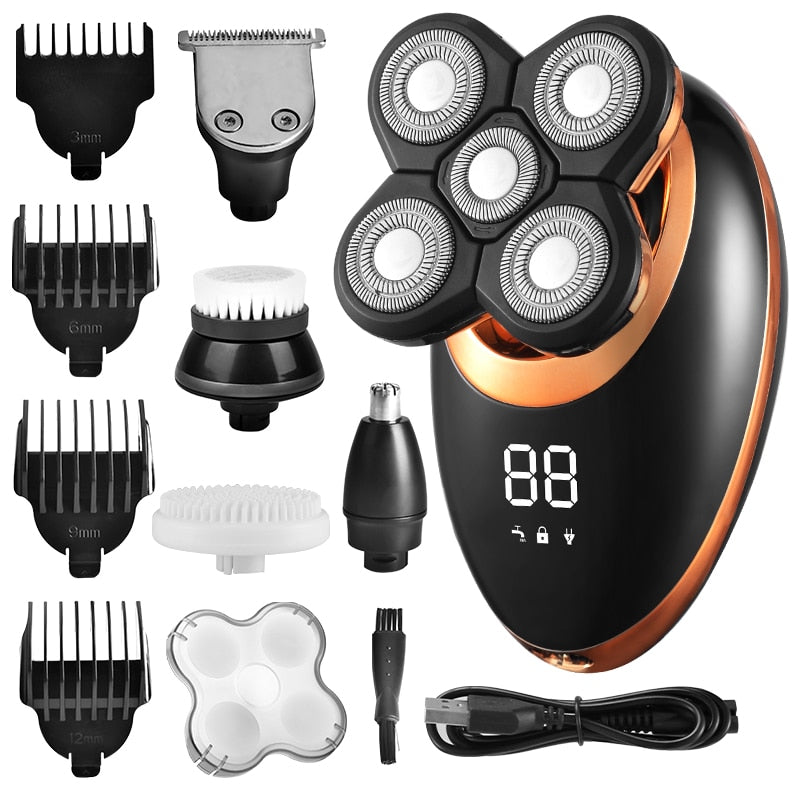 Pro Shaver™ | Een waterdichte, draadloze & krachtige trimmer voor heren