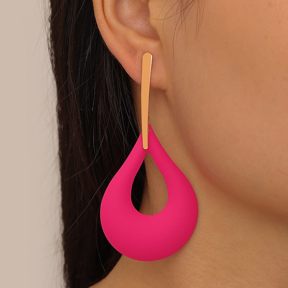 Color Drop Earrings | Artistiek design