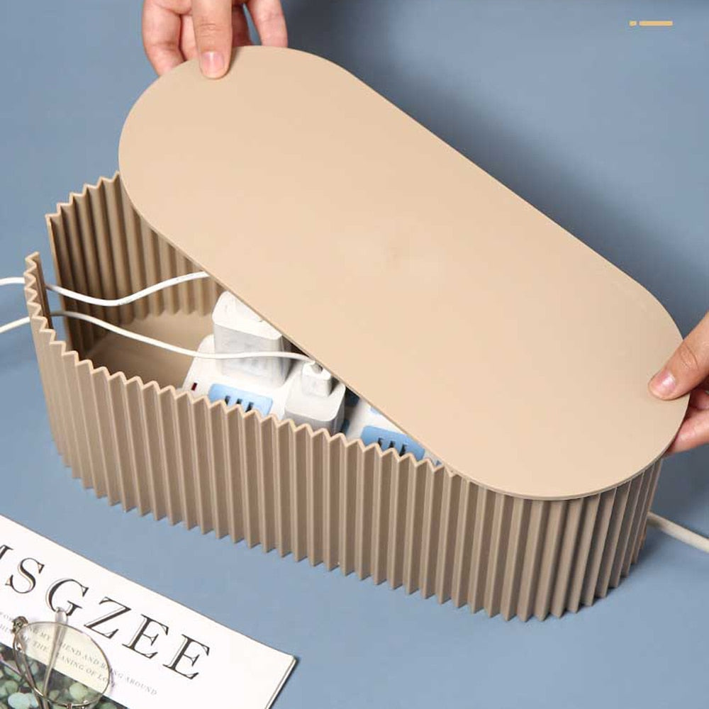 Design Opbergbox | Organizer voor snoeren, adapters en stekkerdozen