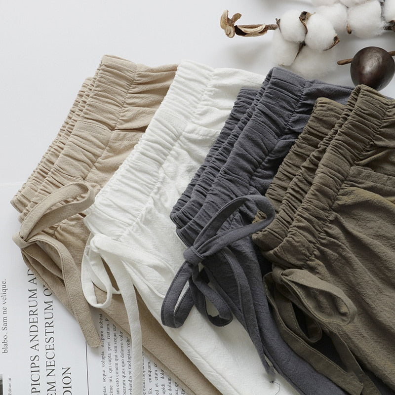 Lindy Shorts | Hoge kwaliteit linnen & katoen