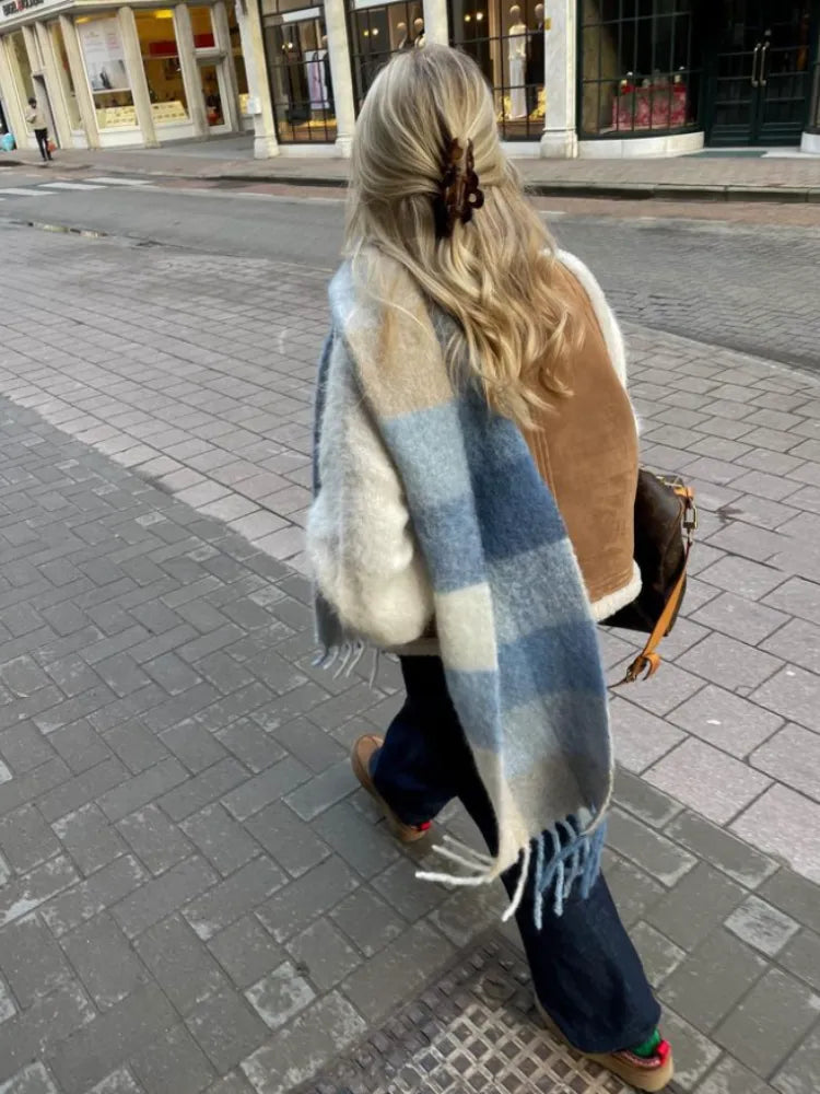 Janet Leren Wintervest | Stijlvol & Tijdloos