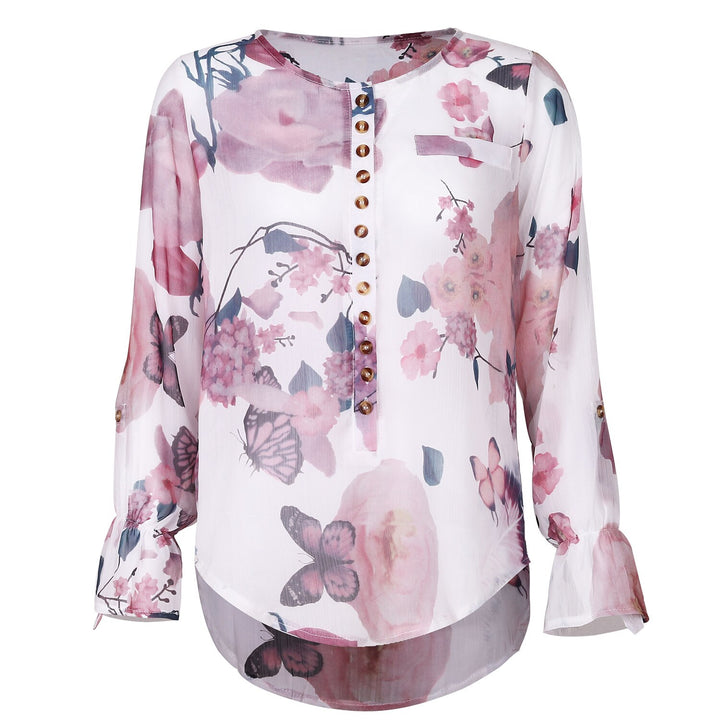 Vardi Dante™ Fay Flower Blouse | Een Zomerse & Vrolijke Blouse voor dames