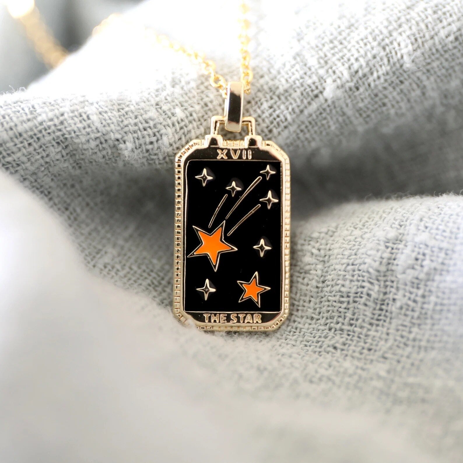 Tarot Card Necklace | Met elk z'n eigen betekenis