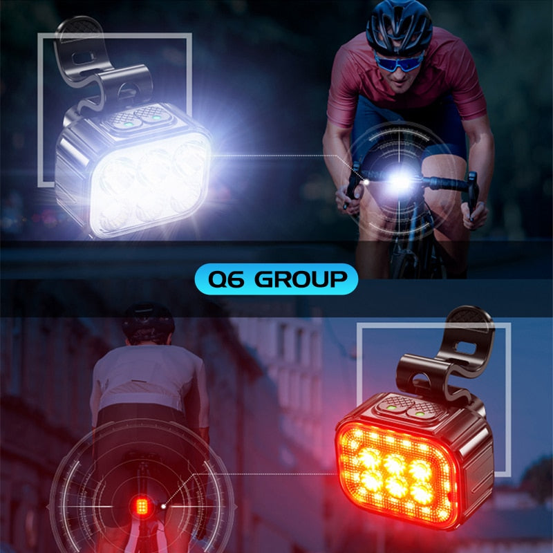 Vardi Dante™ Pro LED Fietslampen | Altijd veilig in het donker