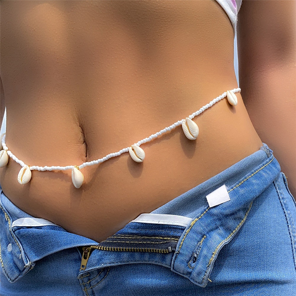 Buiksieraad met Schelpjes | Maak je beachoutfit af met deze ketting