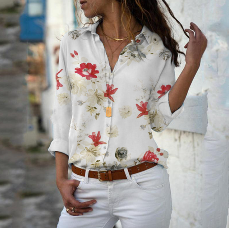 Vardi Dante™ Fay Flower Blouse | Een Zomerse & Vrolijke Blouse voor dames