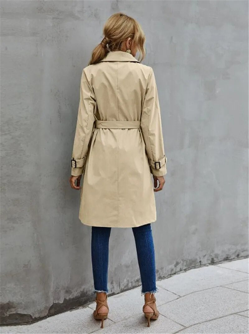 Kelly Trench Coat | Strak & Stijlvol