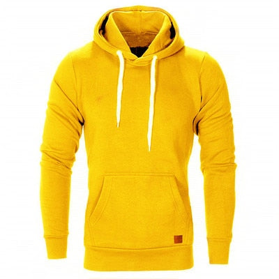 Vardi Dante™ | Casual Hoodie voor Heren - Met Buidelzak en Wit Koord