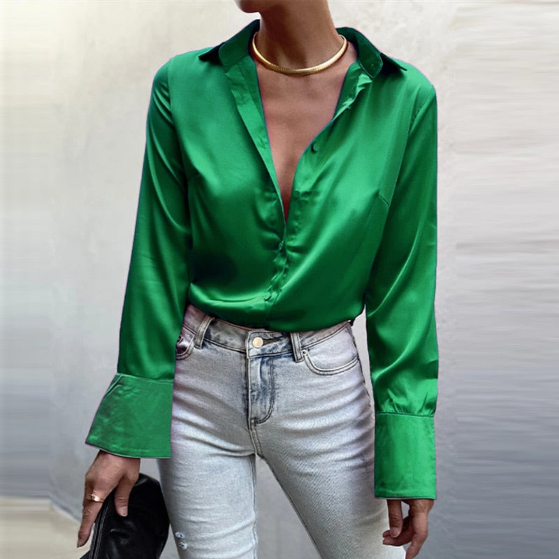 Sammie Satin Blouse | De perfecte blouse voor elke gelegenheid!