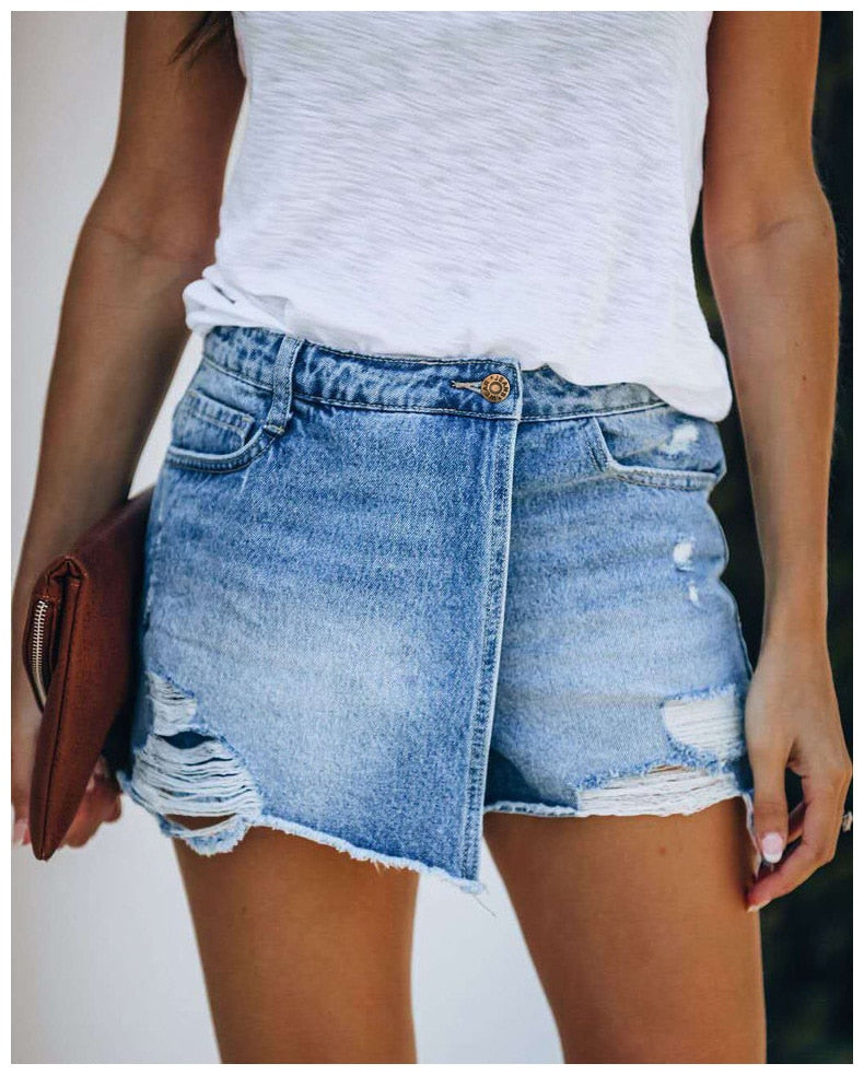 Denim Skort | Stijlvol & stoer