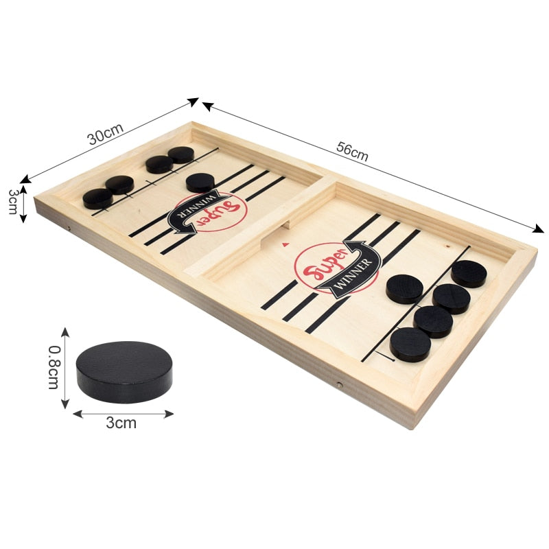 Houten Tafel Hockey Game | Het vader & zoon spel