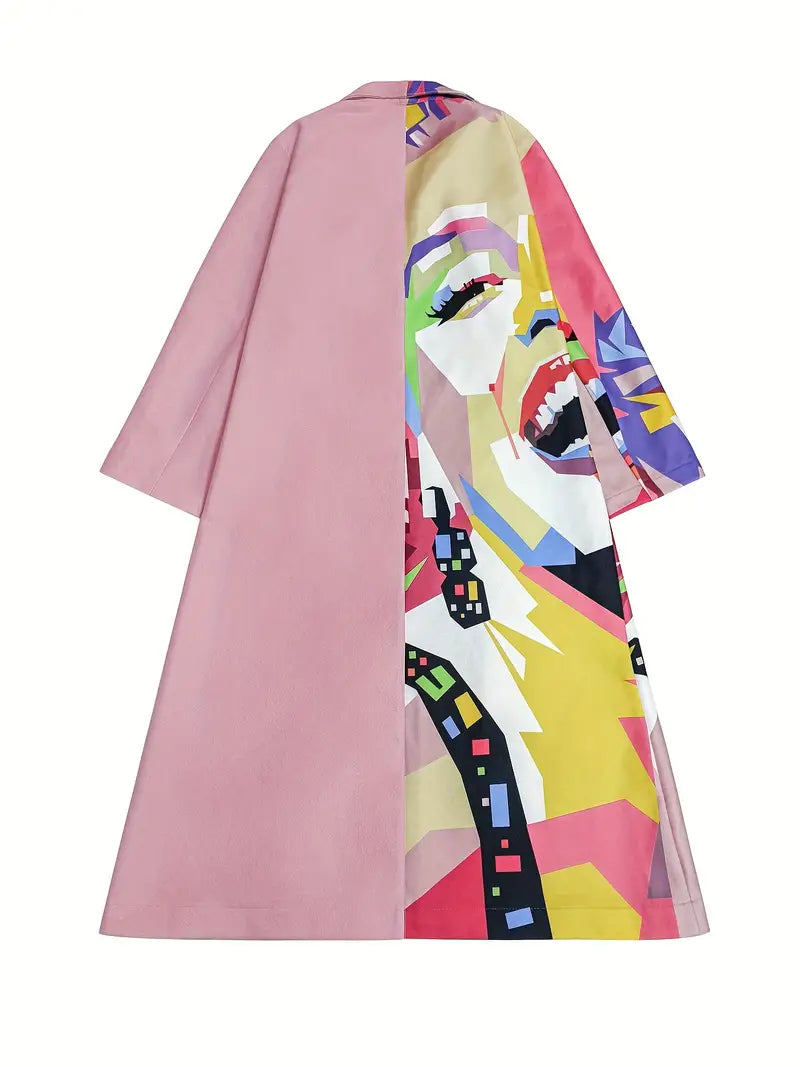 Marlyn Long Coat | Artistiek & Iconisch