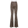 Florence Flared Pantalon | Een stoere pantalon met luipaardenprint