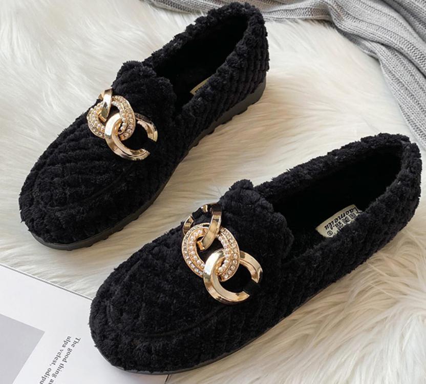 Crystalline Winter Loafers | Warm & Modieus