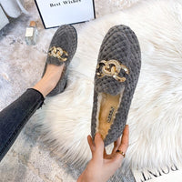 Crystalline Winter Loafers | Warm & Modieus