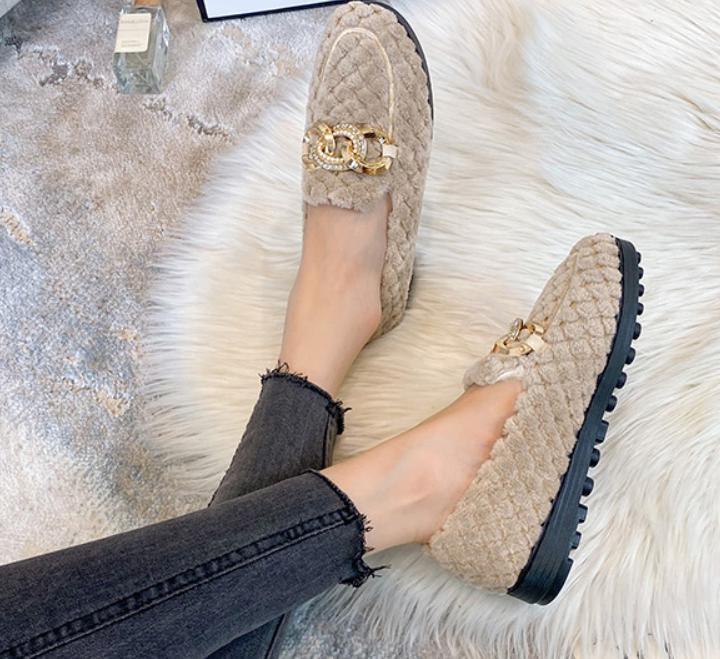 Crystalline Winter Loafers | Warm & Modieus