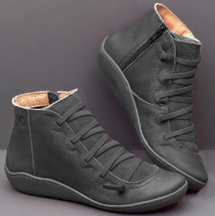 Deanne Leren Winter Sneakers | Warm & Stijlvol